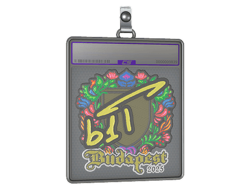 Sticker Slab | b1t (Embroidered) | Budapest 2025