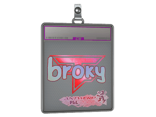 Sticker Slab | broky (Holo) | Antwerp 2022