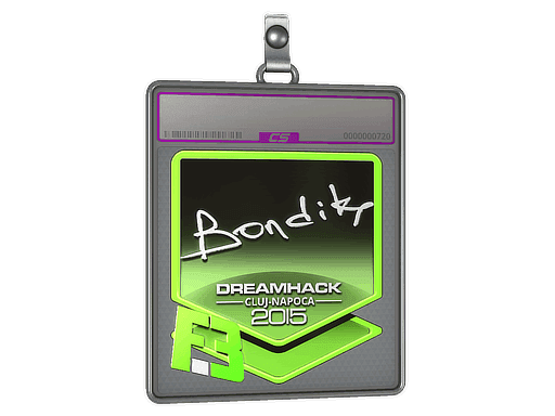 Sticker Slab | bondik (Foil) | Cluj-Napoca 2015