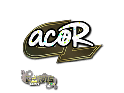 Sticker | acoR (Glitter) | Paris 2023