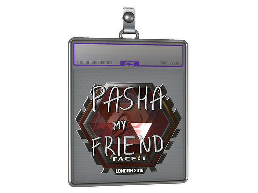 Sticker Slab | pashaBiceps (Foil) | London 2018