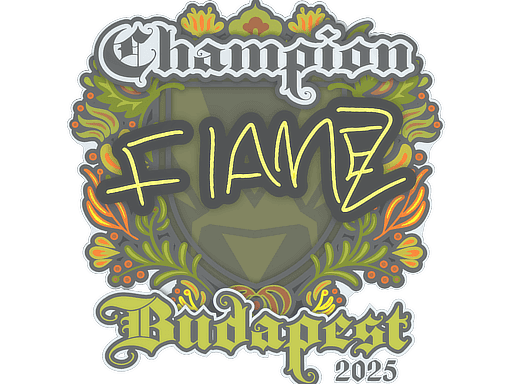 Sticker | FlameZ (Champion) | Budapest 2025