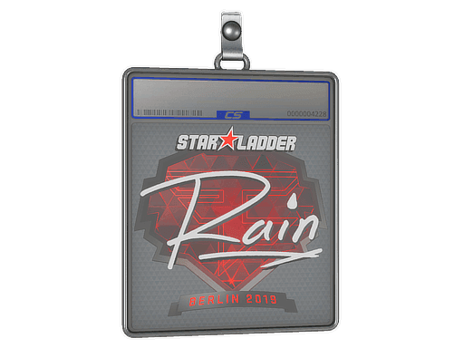 Sticker Slab | rain | Berlin 2019