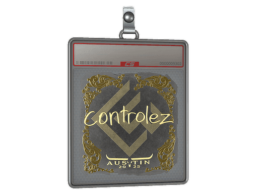 Sticker Slab | controlez (Gold) | Austin 2025