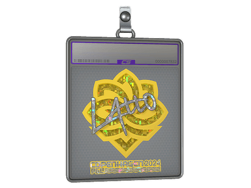 Sticker Slab | latto (Glitter) | Copenhagen 2024