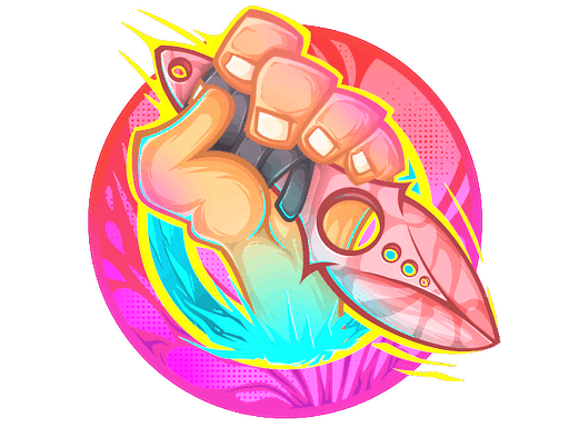 Sticker | Skelly Stabby