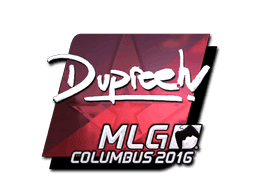 Sticker | dupreeh (Foil) | MLG Columbus 2016