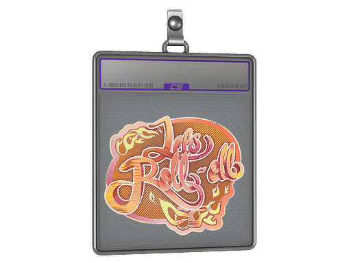 Sticker Slab | Let's Roll-oll (Holo)