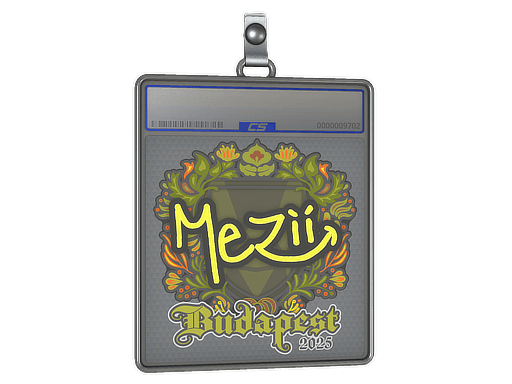 Sticker Slab | mezii | Budapest 2025