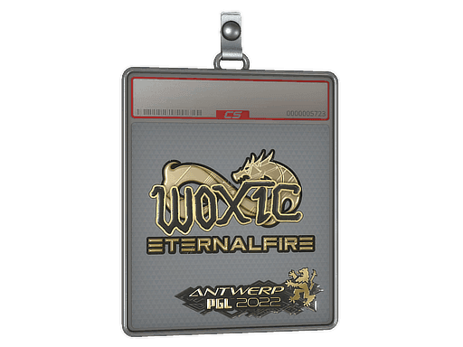 Sticker Slab | woxic (Gold) | Antwerp 2022