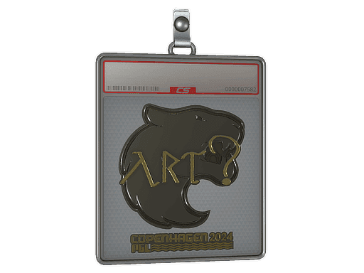 Sticker Slab | arT (Gold) | Copenhagen 2024