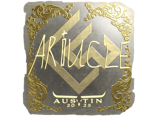 Sticker | Ariucle (Gold) | Austin 2025